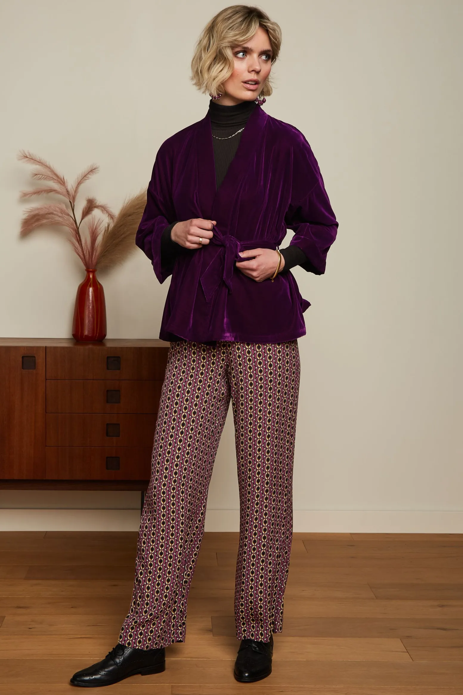 King Louie Broeken|Ethel Pants Hoopah Mesa Pink