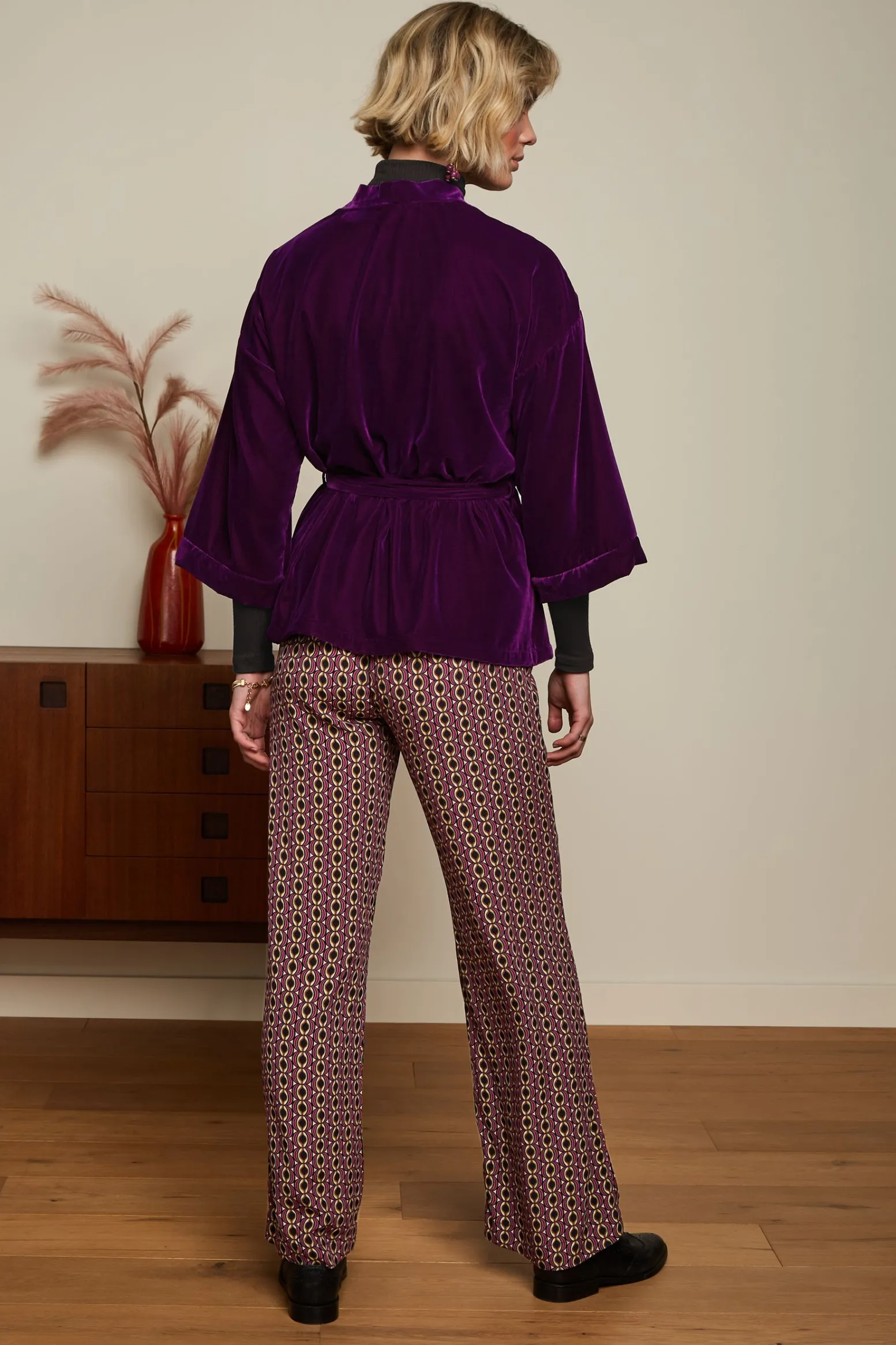King Louie Broeken|Ethel Pants Hoopah Mesa Pink