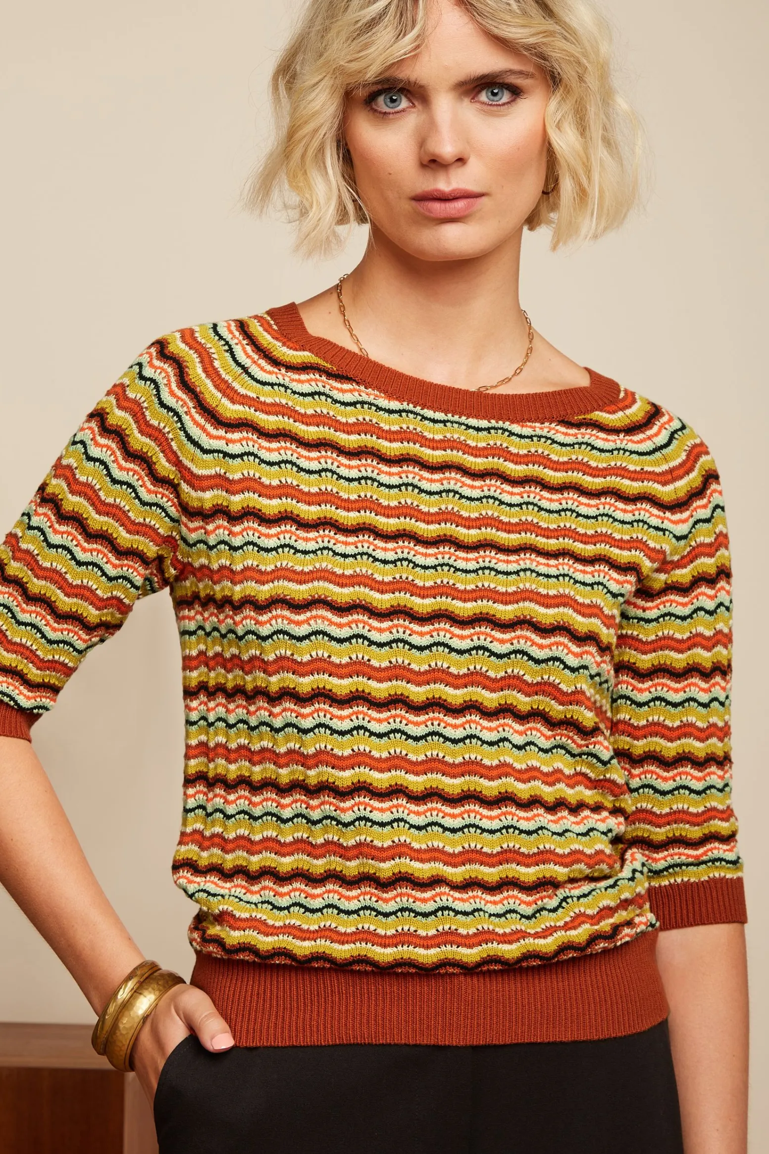 King Louie Tops & Shirts|Faye Top Surfbird Umbre
