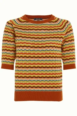 King Louie Tops & Shirts|Faye Top Surfbird Umbre