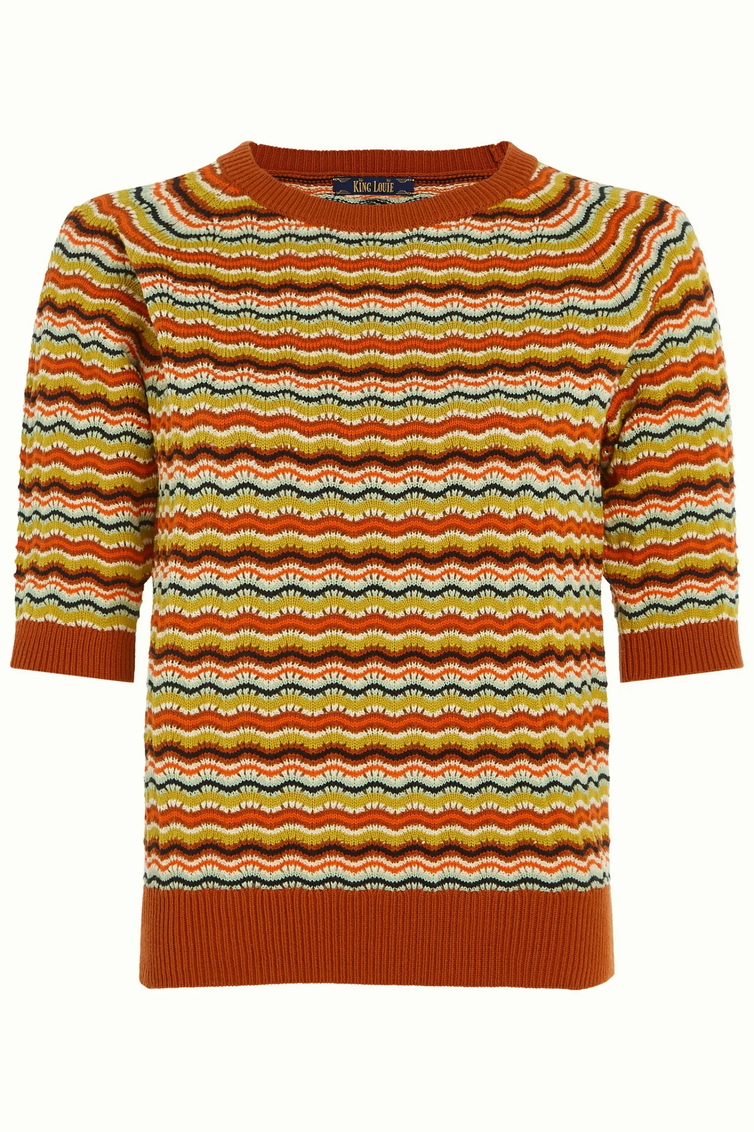 King Louie Tops & Shirts|Faye Top Surfbird Umbre