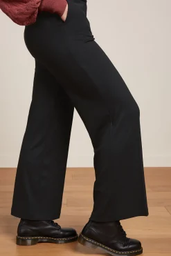 King Louie Broeken|Federica Pants Milano Uni Black