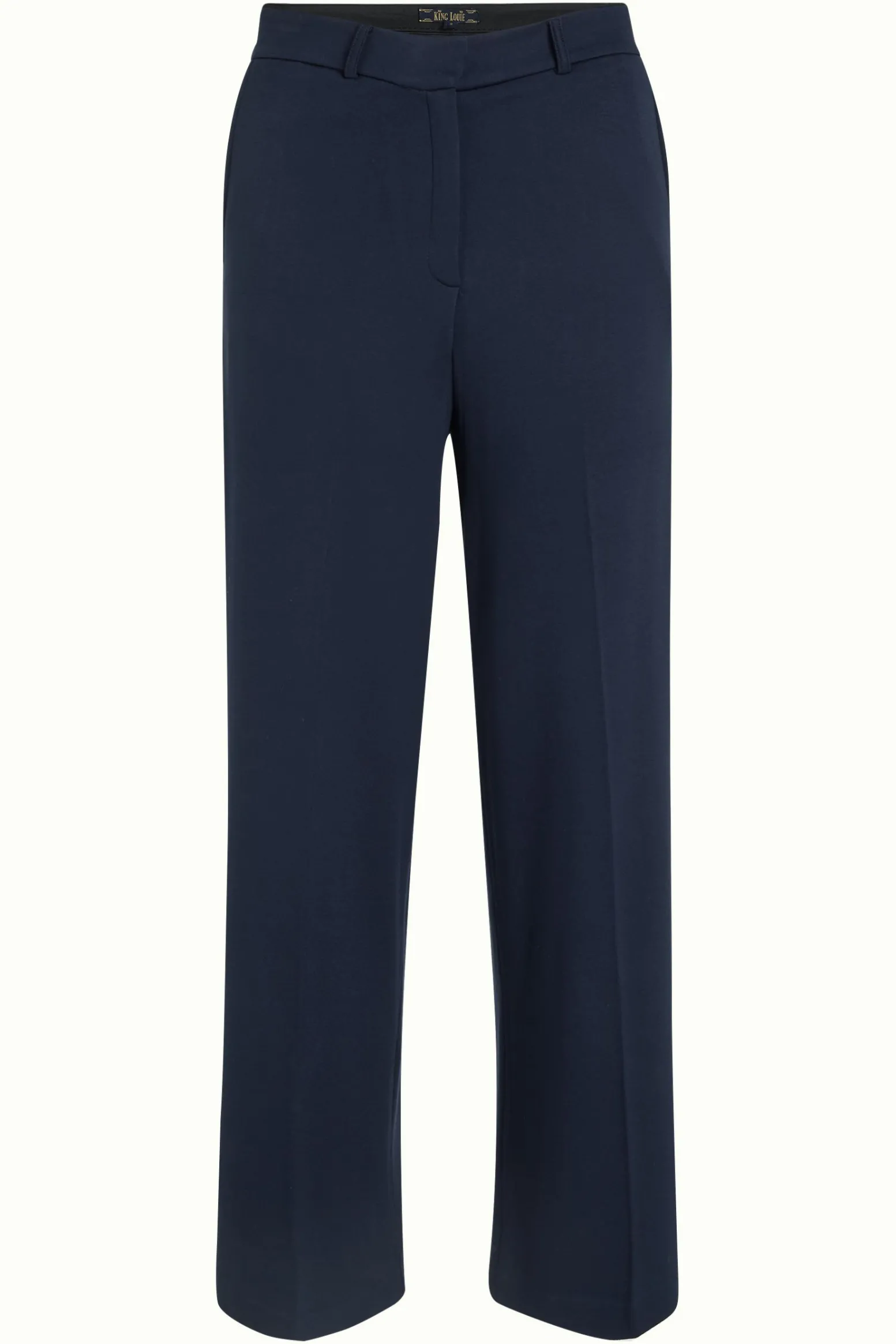 King Louie Broeken|Federica Pants Milano Uni Evening Blue