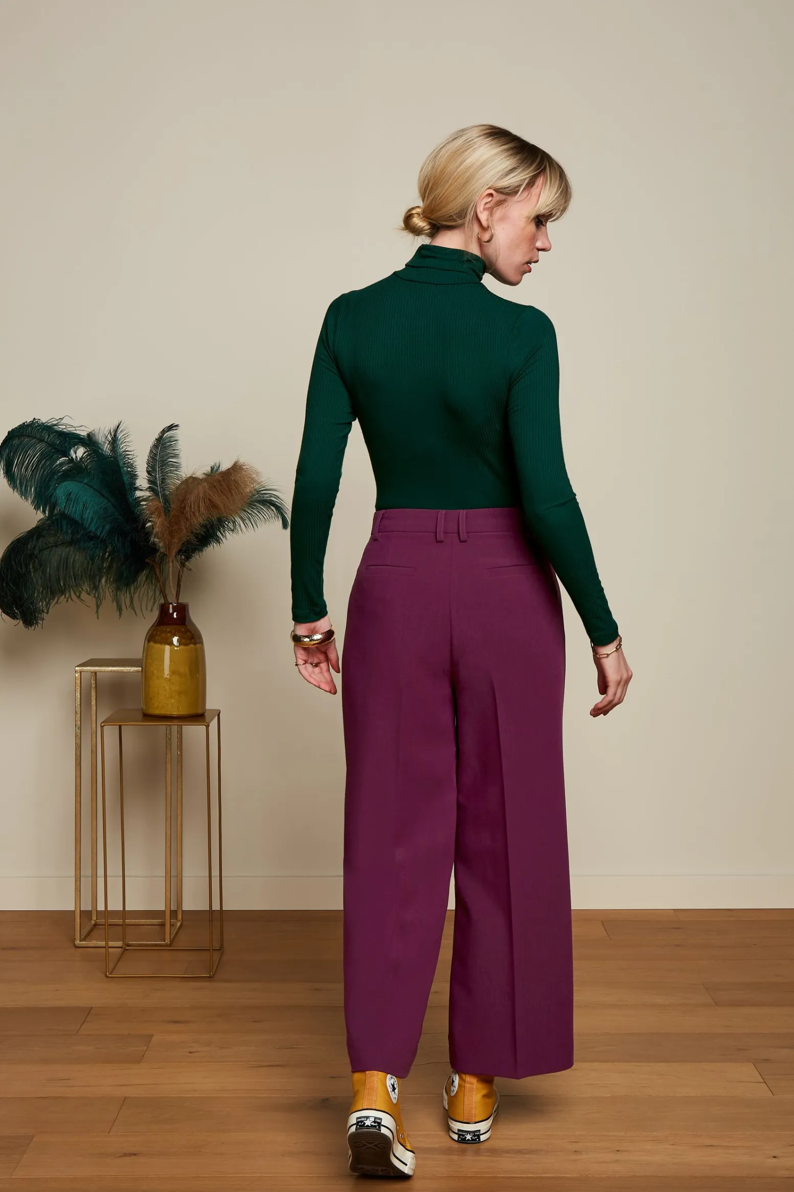 King Louie Broeken|Fintan Pants Simonet Caspia Purple