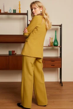 King Louie Broeken|Fintan Pants Simonet Sulphur Yellow