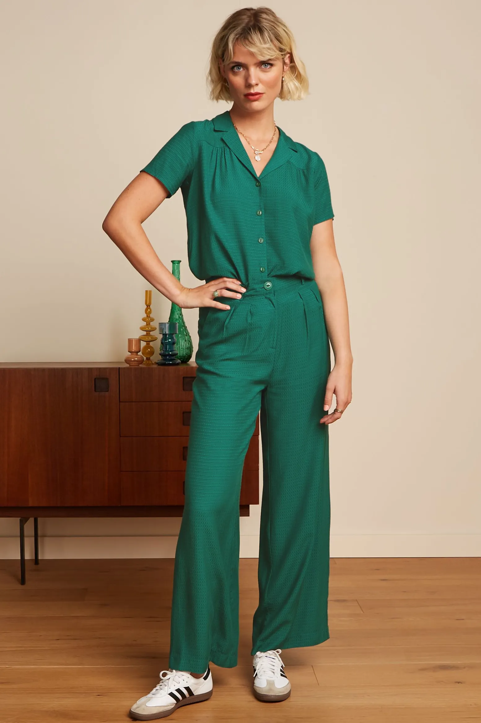King Louie Broeken|Fintan Pants Zenni Eden Green