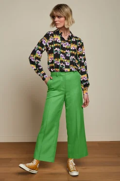 King Louie Broeken|Frederica Pants Brighton Vibrant Green