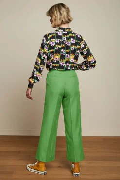 King Louie Broeken|Frederica Pants Brighton Vibrant Green