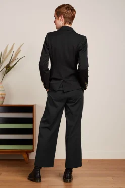 King Louie Broeken|Frederica Pants Broadway Black