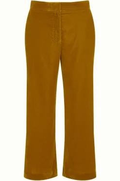 King Louie Broeken|Frederica Pants Gamine Velvet Gold