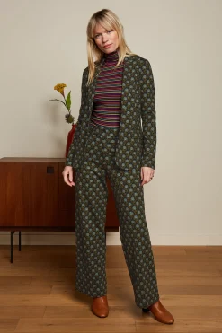 King Louie Broeken|Frederica Pants Miller Posey Green