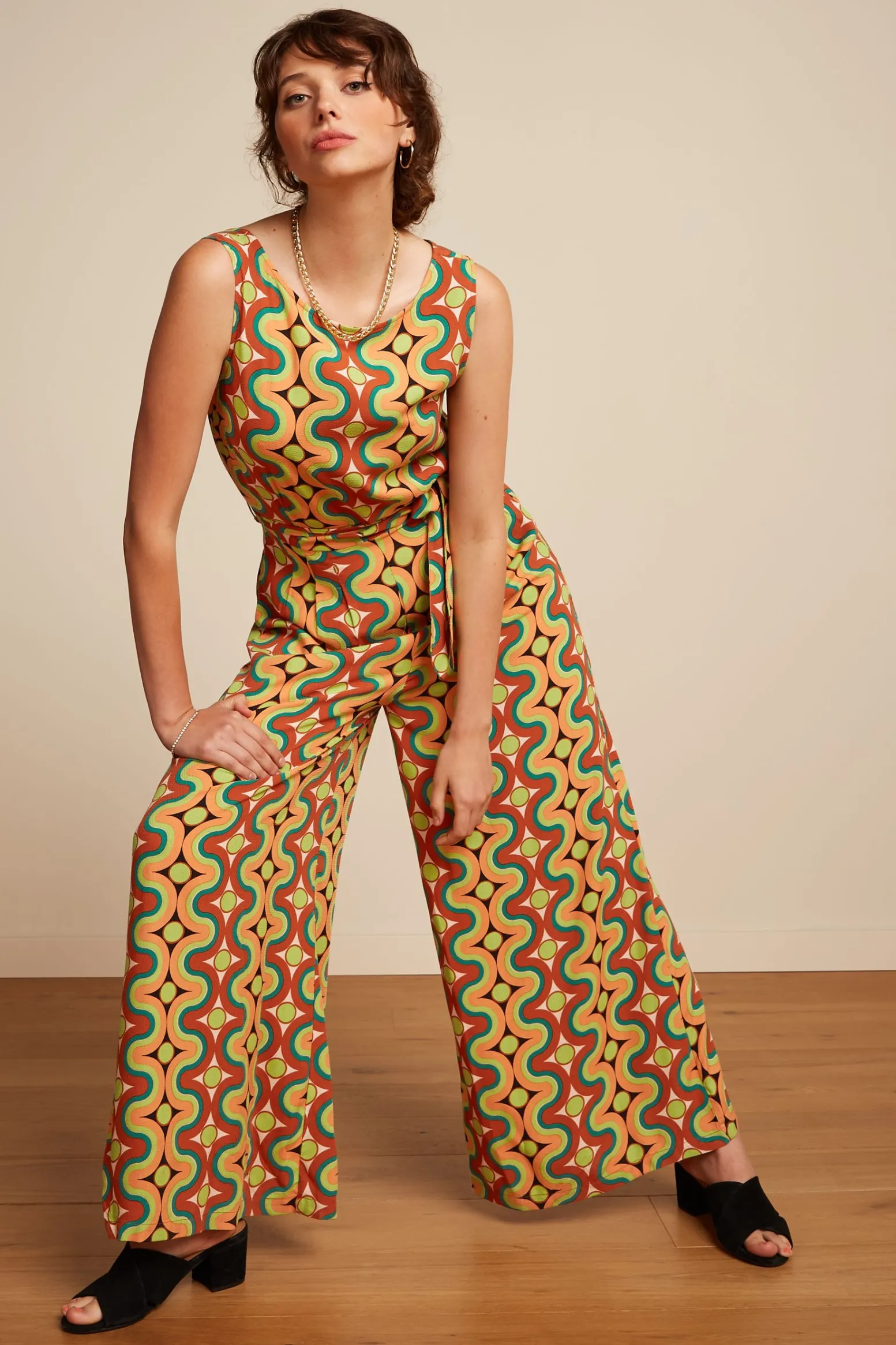 King Louie Jumpsuits|Frida Jumpsuit Kizko Black