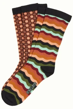 King Louie Accessoires|Gift Box Socks Mayfield Maple Orange