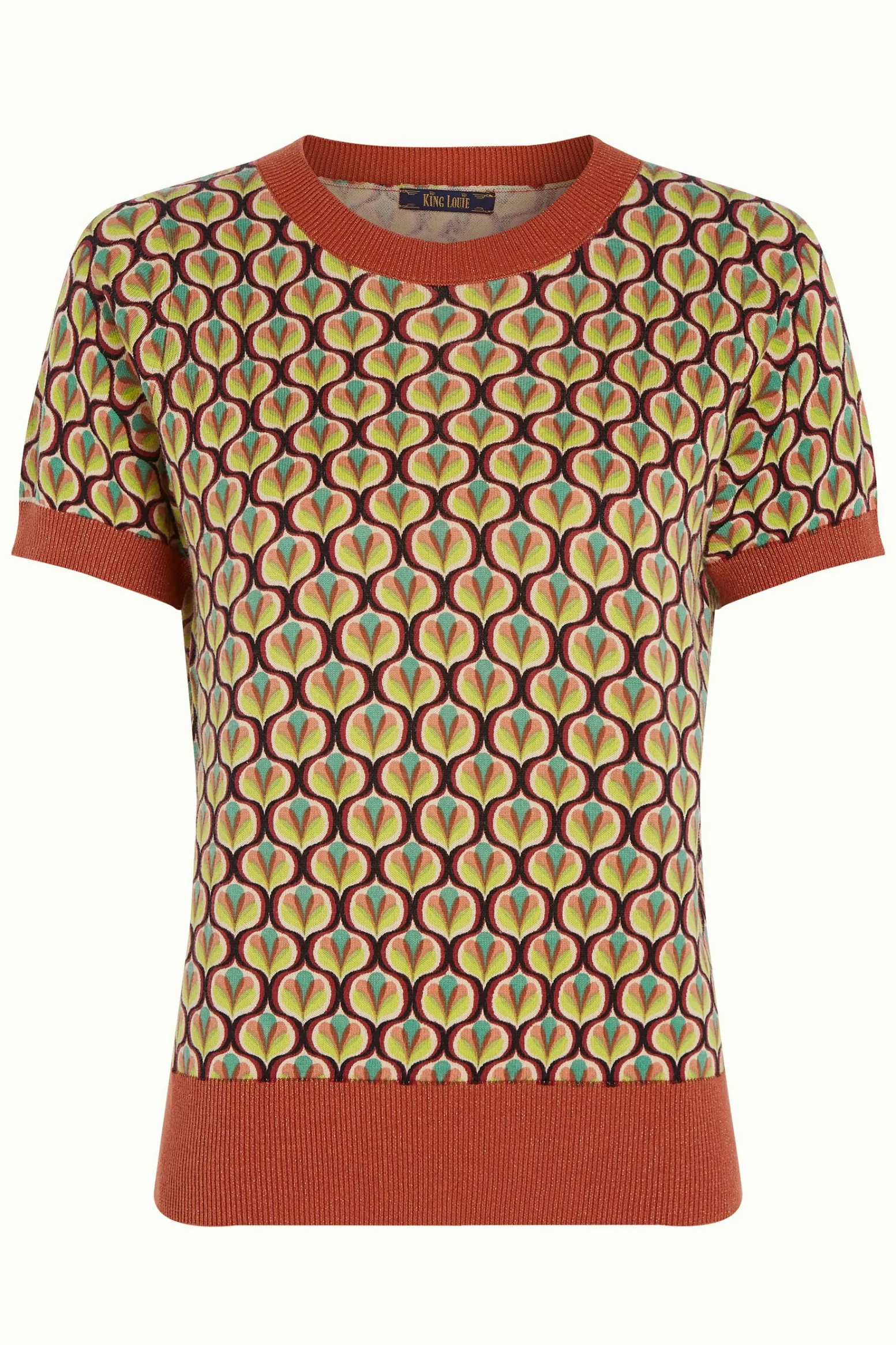 King Louie Tops & Shirts|Gigi Top Indy Delphinium Green