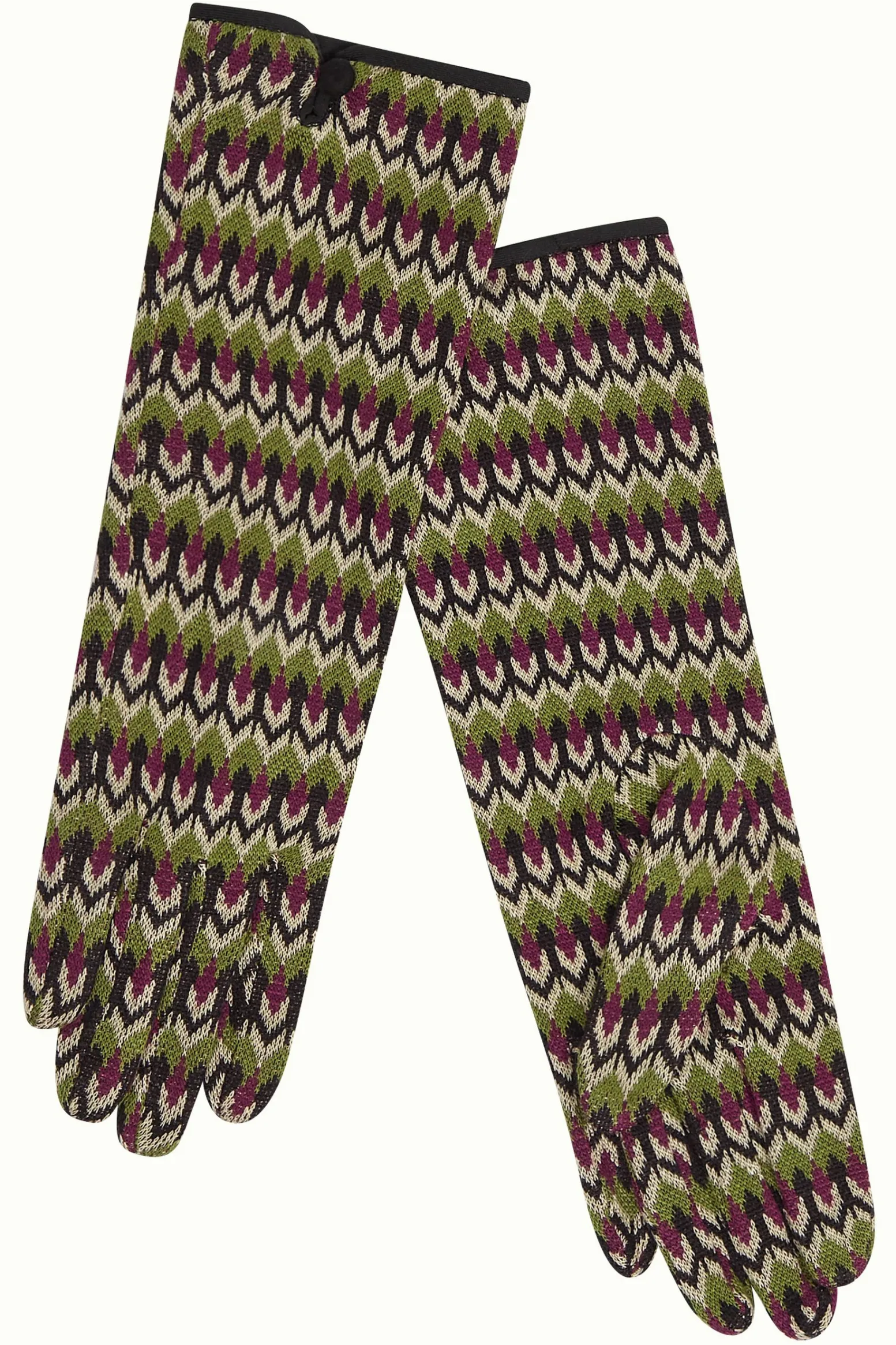 King Louie Accessoires|Glove Long Mull Posey Green