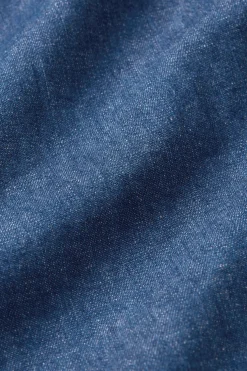 King Louie Jumpsuits|Gracie Jumpsuit Chambray Denim Blue