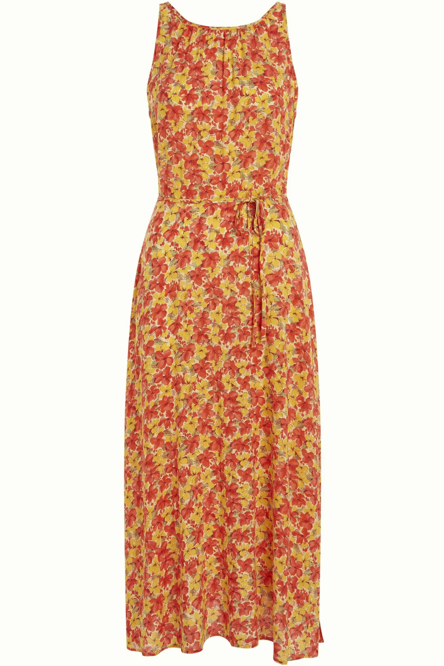 King Louie Jurken|Hazel Dress Doree Fiesta Red