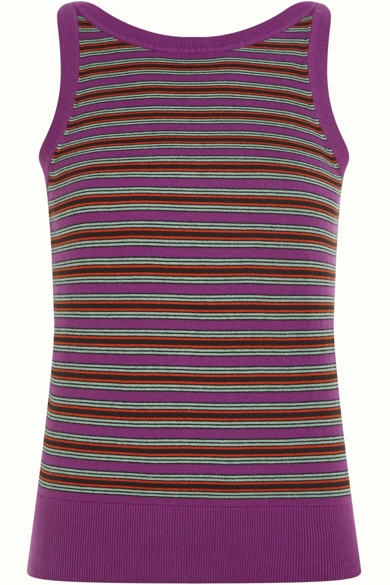 King Louie Tops & Shirts|Hazel Top Bee Stripe Sparkling Purple