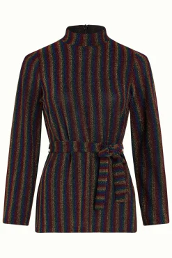 King Louie Tops & Shirts|Heloisa Tunic Top Alma Lurex Multi Color