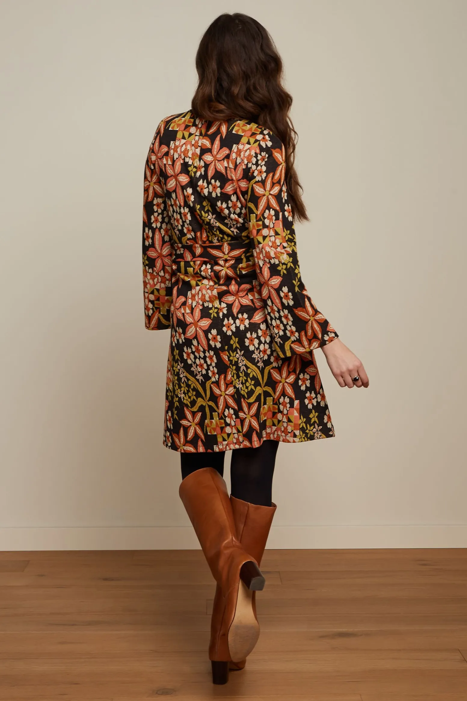 King Louie Jurken|Heloise Tunic Dress Morgane Black