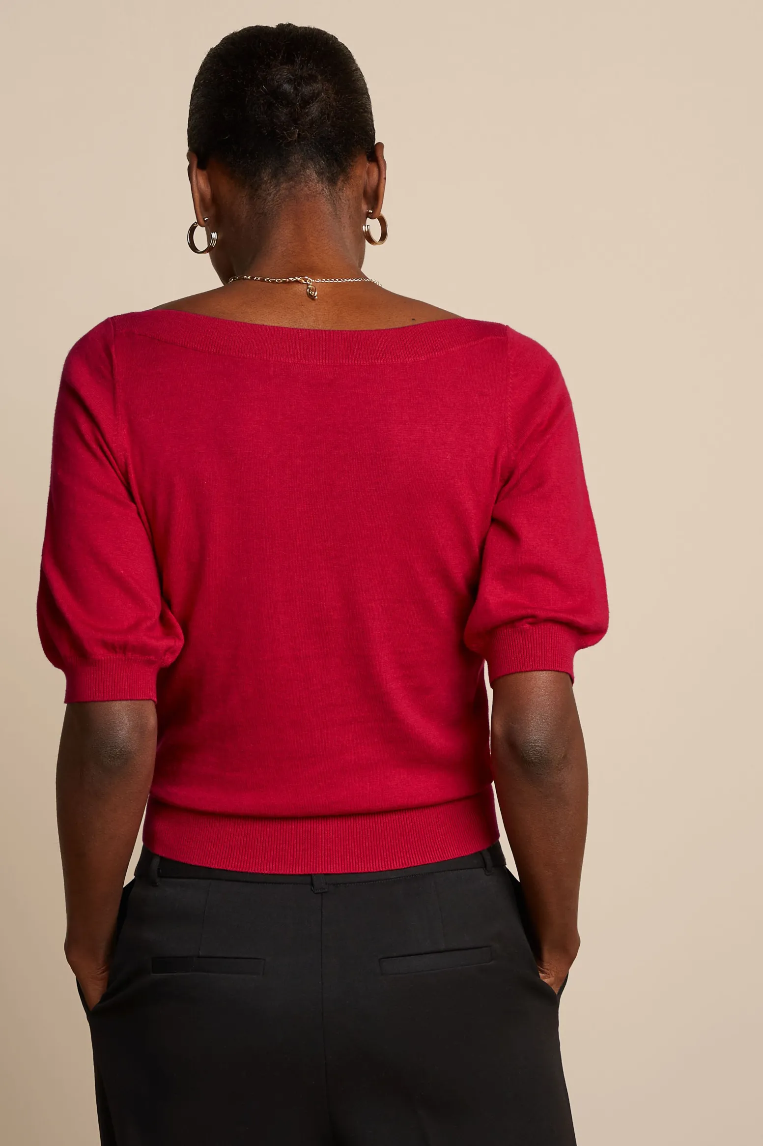 King Louie Tops & Shirts|Ivy Top Cocoon Icon Red