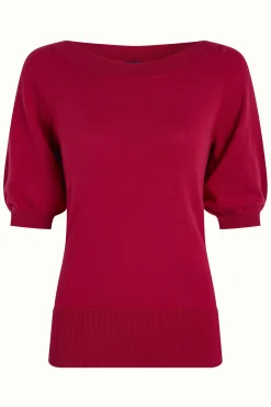 King Louie Tops & Shirts|Ivy Top Cocoon Icon Red