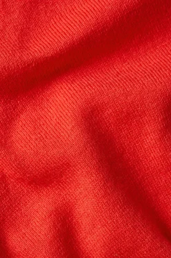 King Louie Tops & Shirts|Ivy Top Wide Sleeve Club Fiery Red