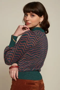 King Louie Truien|Jada Sweater Lava Pine Green