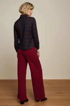 King Louie Jassen & Blazers|Janice Jacket Pandora Check Blue