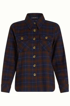 King Louie Jassen & Blazers|Janice Jacket Pandora Check Blue