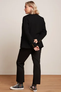 King Louie Broeken|Jenny Pants Uni Rodeo Black