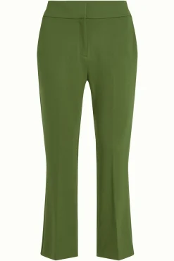 King Louie Broeken|Jenny Pants Uni Rodeo Olive Green