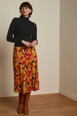 King Louie Rokken|Juno Skirt Adore Black