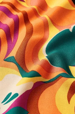 King Louie Rokken|Juno Skirt Aurelio Shell Orange