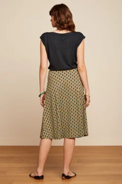 King Louie Rokken|Juno Skirt Indy Delphinium Green