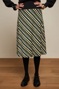King Louie Rokken|Juno Skirt Quincy Pine Green