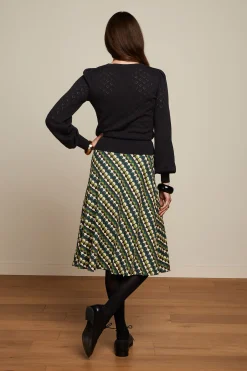 King Louie Rokken|Juno Skirt Quincy Pine Green