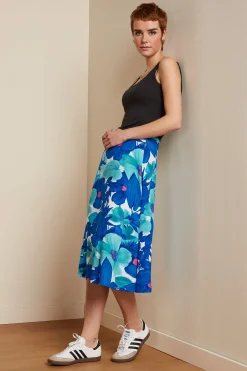 King Louie Rokken|Juno Skirt Seychelles Surf Blue