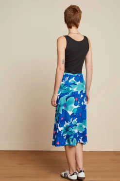 King Louie Rokken|Juno Skirt Seychelles Surf Blue