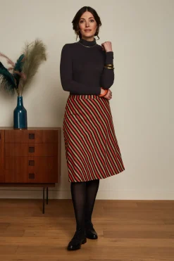 King Louie Rokken|Juno Skirt Spritz Spicy Orange