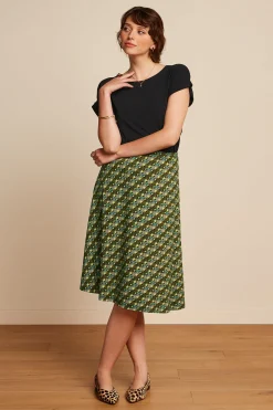King Louie Rokken|Juno Skirt Tate Black
