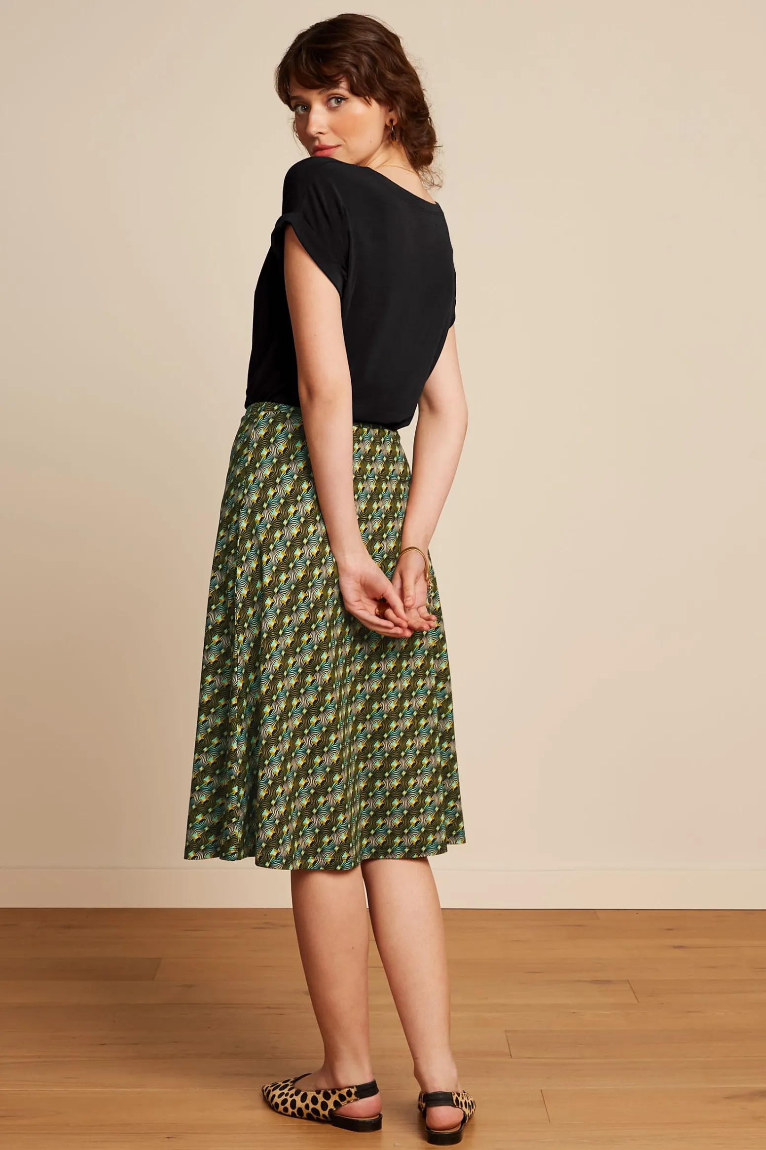 King Louie Rokken|Juno Skirt Tate Black