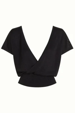 King Louie Tops & Shirts|Kate Cross Top Spiro Black