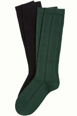 King Louie Accessoires|Kneesock 2-Pack Black