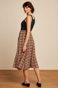 King Louie Rokken|Laia Skirt Jackie Fiery Red