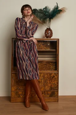 King Louie Jurken|Lalia Dress Merrill Blue