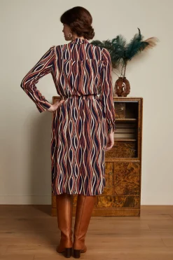 King Louie Jurken|Lalia Dress Merrill Blue