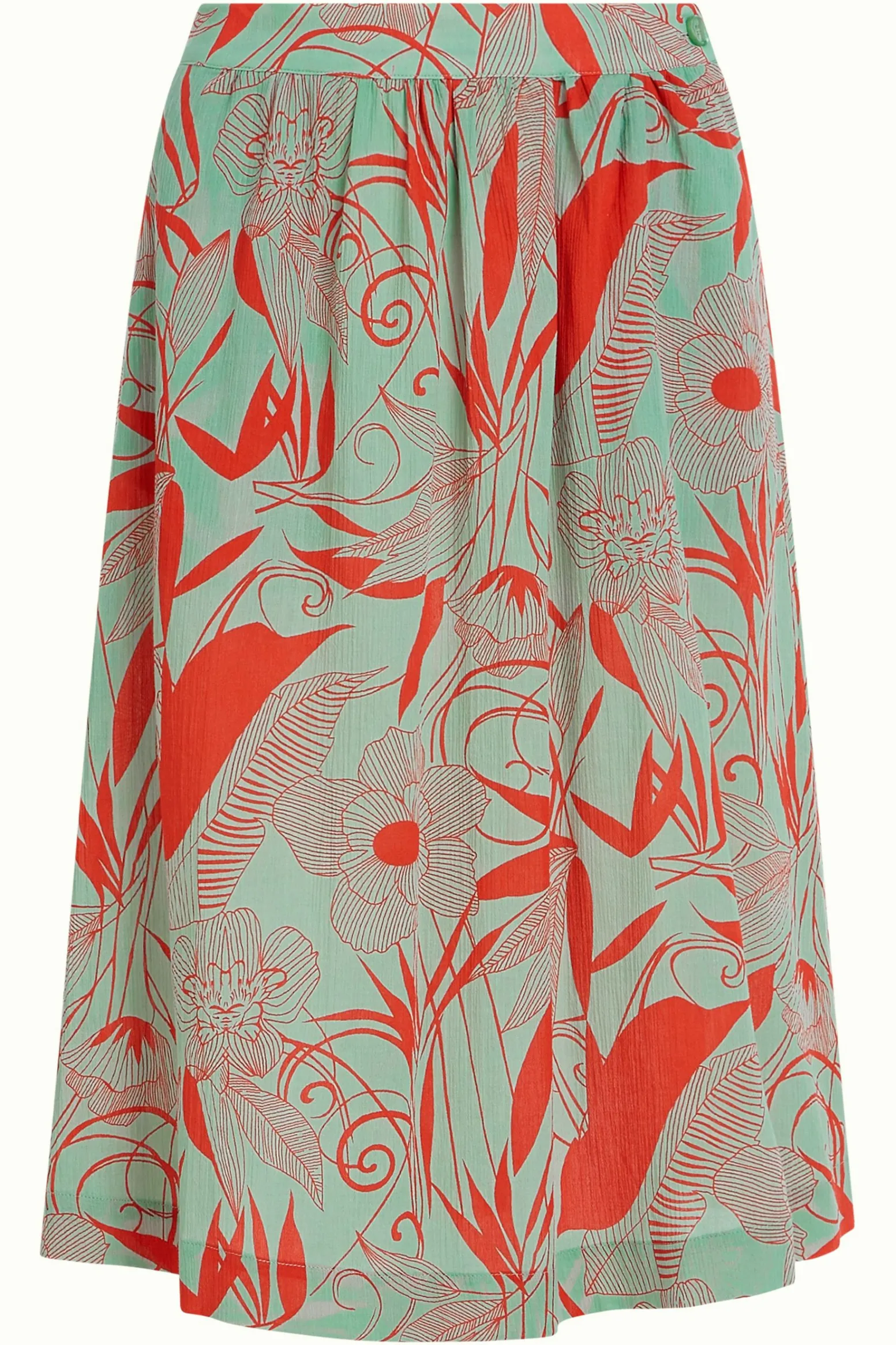 King Louie Rokken|Layla Skirt Callier Ash Green