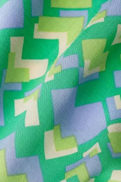 King Louie Rokken|Layla Skirt Cocktail Macaw Green