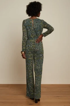 King Louie Jumpsuits|Lee Jumpsuit Glam Dragonfly Green